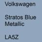 Preview: Volkswagen, Stratos Blue Metallic, LA5Z.